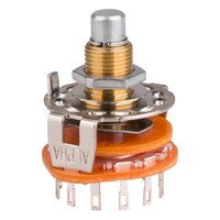 Parts Express Rotary Switch 1 Pole 12 Position Non-Shorting