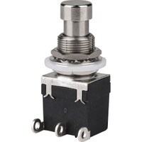 SPDT Stomp Box Foot Switch 3 Pins Latching 6A 125V