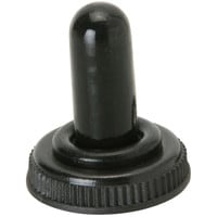 Rubber Toggle Switch Boot with Retention Washer - M12 Threads