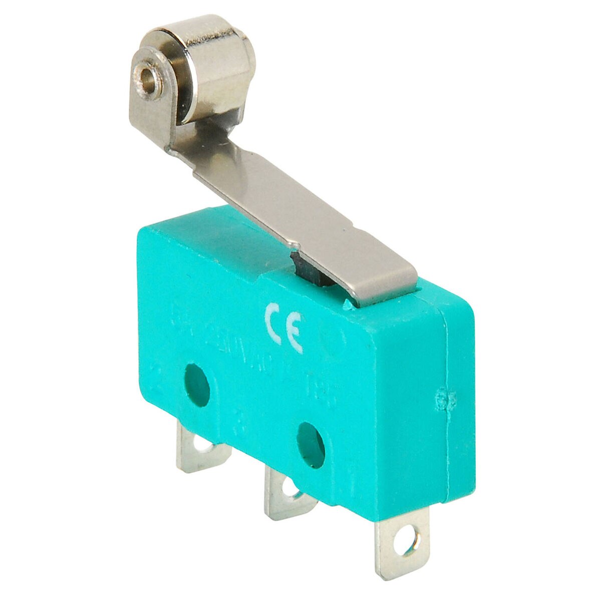 Cherry E21-10K SPDT Snap-Action Micro-Switch With Lever-Roller - 0.1A @ 125VAC, Pack Of 5