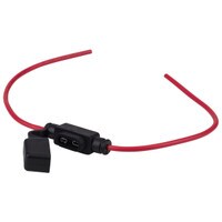 In-line Mini Blade ATM Fuse Holder with 16 AWG Wire Leads