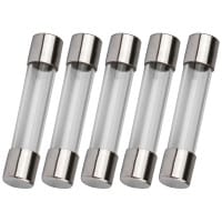 4A 3AG Fast Blow Fuse 1-1/4&quot; x 1/4&quot; (6 mm x 30 mm) 5-Pack