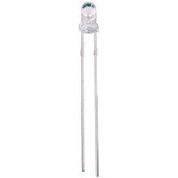 Super Bright Red 5mm LED 4000 mcd 100 Piece Kit with Voltage Dropping Resistors