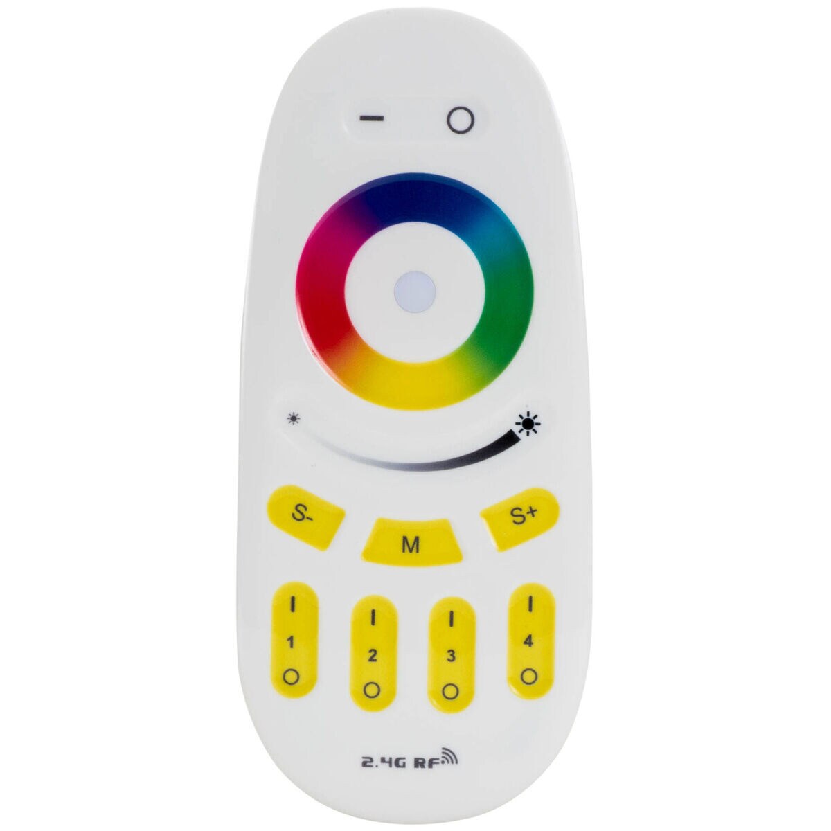 Wireless 4-Zone RGBW Light Bulb Remote Control