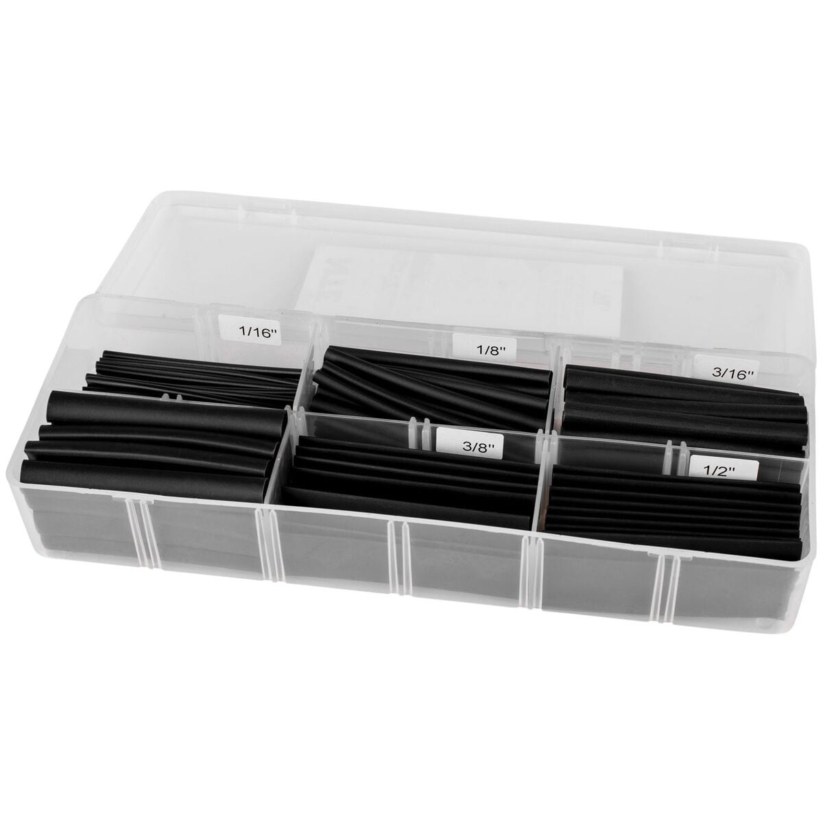Nte Hg Hs 2 Black 2 1 2 Heat Shrink Kit With Heat Gun