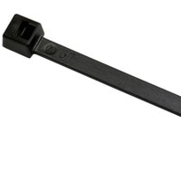 Cable Wire Zip Tie 4&quot; 18 lb Tensile Black 100 Pcs. Made in USA