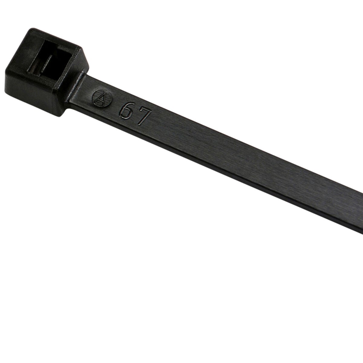 600 PCS 8" Black Cable Wire Tie 40 Lbs Zip Nylon  SALE 