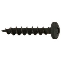Parts Express #8 x 1&quot; Deep Thread Pan Head Screws Black 100 Pcs.