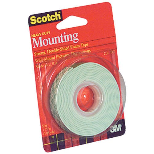 3m Foam Mount Tape 1 2 X 75 Roll