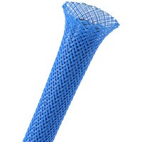 Techflex 1/2&quot; Expandable Sleeving 25 ft. Neon Blue