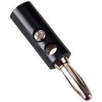 Parts Express Banana Plug Black