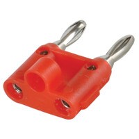 Dual Banana Plug Red