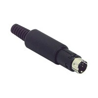 4 Pin Mini DIN Plug For S-Video Connector