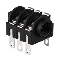 Neutrik NMJ6HC-S 1/4&quot; Stereo Phone Jack Switched