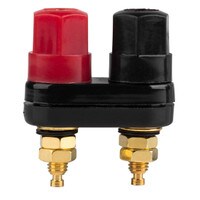 Gold Dual Binding Post Banana Jack