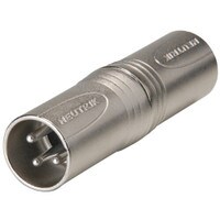 Neutrik NA3MM XLR Adapter Male To Male