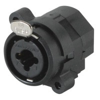 Neutrik NCJ5FI-S Combo Connector XLR 1/4&quot; Mono Jack Nonswitching