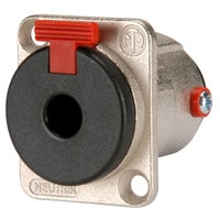 Neutrik NJ3FP6C 1/4&quot; Locking Chassis Jack Nickel