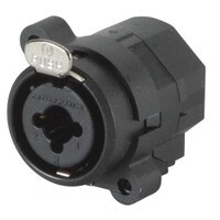 Neutrik NCJ9FI-S Combo Connector XLR 1/4&quot; Stereo Jack Switching