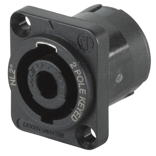 Neutrik NL2MP speakON Connector 2 Pole Panel Mount
