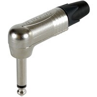 Neutrik NP2RX 1/4&quot; Mono Plug Right Angle Nickel/Silver