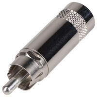Rean NYS352 RCA Plug Connector Nickel
