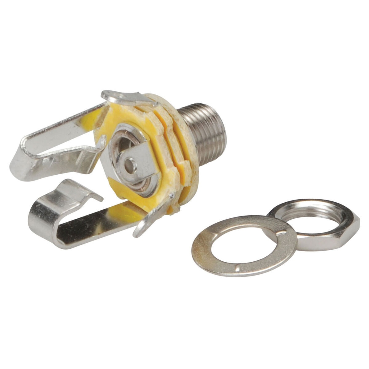 1/4 TRS Enclosed Switched Jack - Solder Lug 1/4 TRS Enclosed Switched Jack - Solder Lug