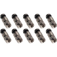F RG-59 Compression Connectors 10-Pack