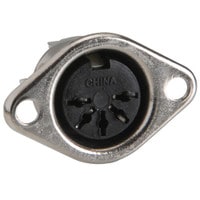 Rean NYS325 5 Pin DIN Female Chassis Connector