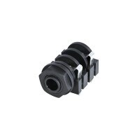 Rean NYS2162 1/4&quot; Mono Jack Switched with Plastic Housing, Nut and Washer