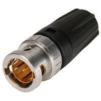 Neutrik NBNC75BLP7 BNC Rear Twist Cable Connector