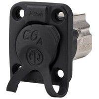 Neutrik NE8FDX-P6-W etherCON RJ45 Cat 6a Shielded Feed-Thru Connector with IP65 Seal