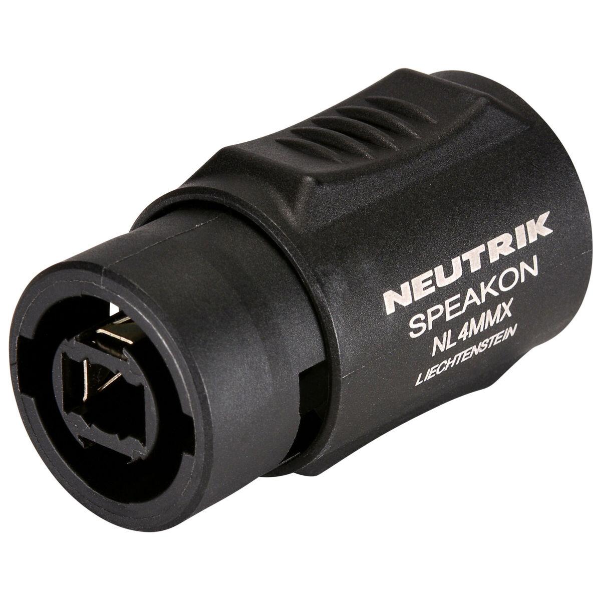 Speakon Adapter Neutrik NL4MMX SpeakON PA Speaker Twist On Cable