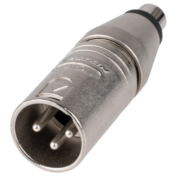 Embrión galope pronunciación Neutrik NA2MPMF 3 Pin XLR Male to RCA Phono Jack Adapter
