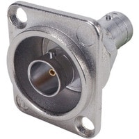 Neutrik NBB75DFG BNC &quot;D&quot; Feed-Through Grounded Nickel