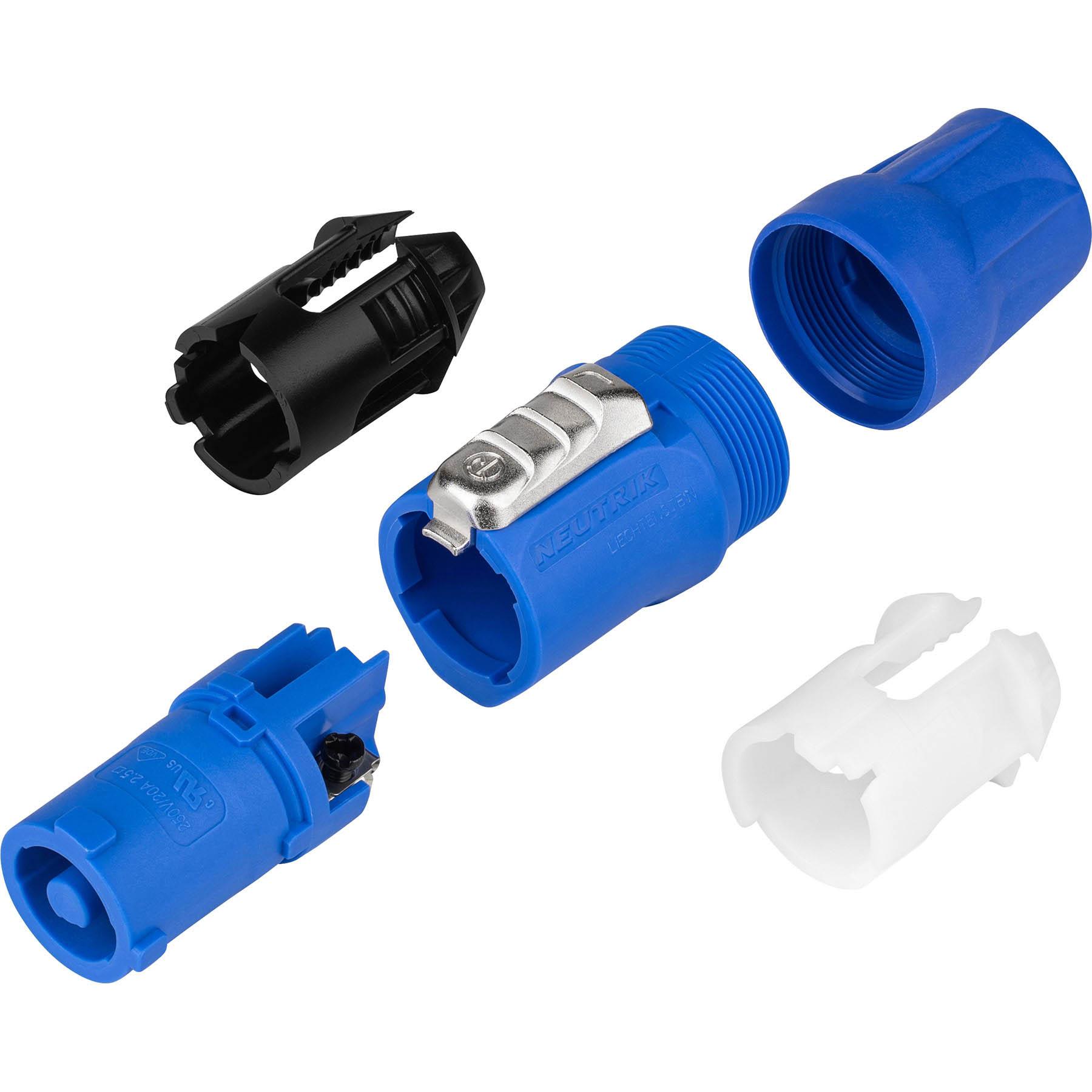 Cable Mount Screw, Pack of 5 powerCON Series Receptacle 20 A Power Entry Connector 250 VAC NAC3FCB 
