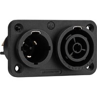 Neutrik NAC3PX-TOP powerCON TRUE1 Combination Receptacle Male/Female Power IN/OUT 20A