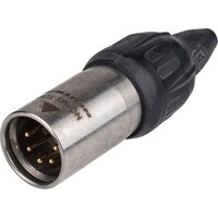 Neutrik NC5MX-TOP Heavy-Duty Male 5-Pole XLR Cable Connector IP65 and UV Rated