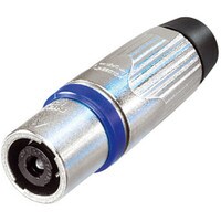 Neutrik NLT4MXX speakON STX 4 Pole Male Cable Connector Metal Housing