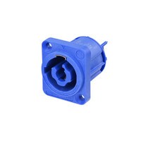 Neutrik NAC3MPXXA powerCON 20A Receptacle Power In Blue