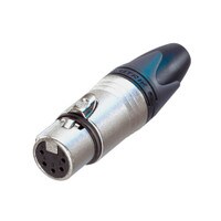 Neutrik NC5FXX Female XLR Cable Connector Nickel/Silver