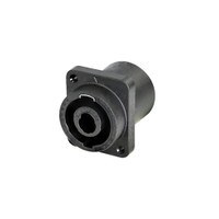 Neutrik NLJ2MDXX-H speakON Combo Mono Jack 2 and 4 Pin Cable Connectors Black