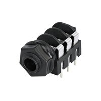 Neutrik NMJ6HFD2 1/4&quot; Stereo Phone Jack Switched