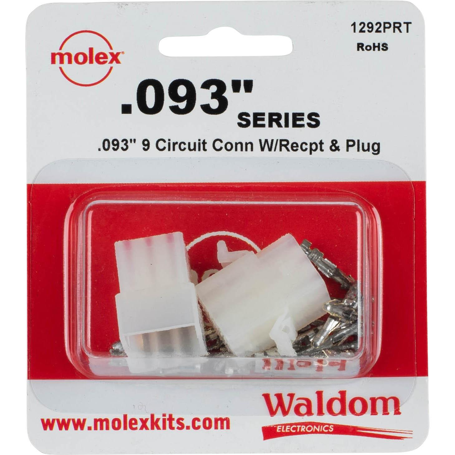 Molex 9-Pin Connector Kit 0.093 1 Set 