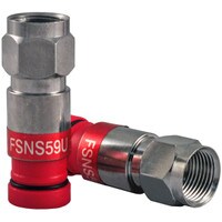 Belden Snap-N-Seal ProSNS F-type RG-59 Compression Connector 25 Pack
