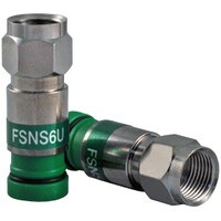 Belden Snap-N-Seal ProSNS F-type RG-6 Compression Connector 25 Pack