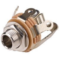Switchcraft 13B 1/4&quot; Stereo Jack Female Panel Mount Tip Shunt