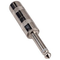 Switchcraft 285 1/4&quot; Mono Cable Mount Male Plug with Solder Lugs