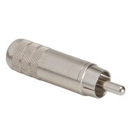 Switchcraft 3502A RCA Plug Connector Nickel