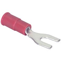 #6 (22-18) Fork Spade Lug Crimp Terminal 50 Pcs.